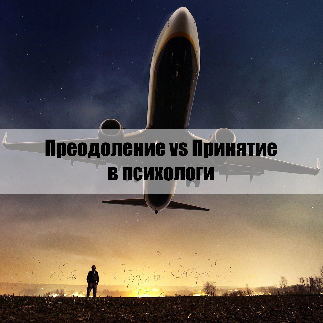 Преодоление vs принятие в психологии
